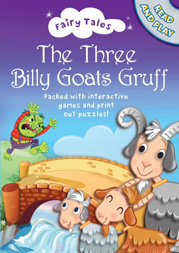 The Three Billy Goats Gruff book cover
