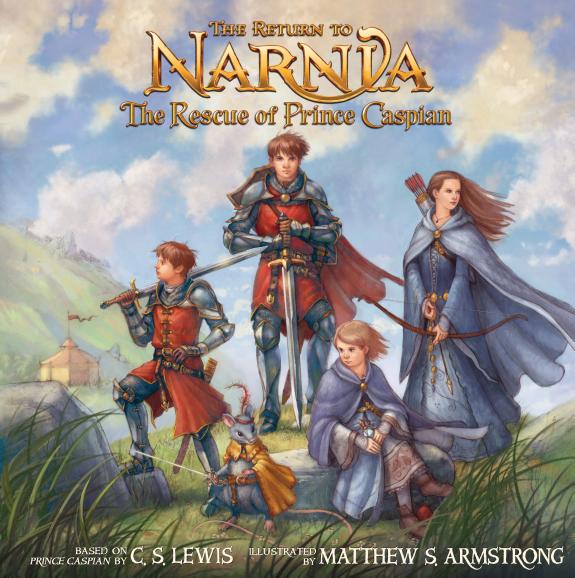 The Return to Narnia: the Rescue of Prince Caspian book cover