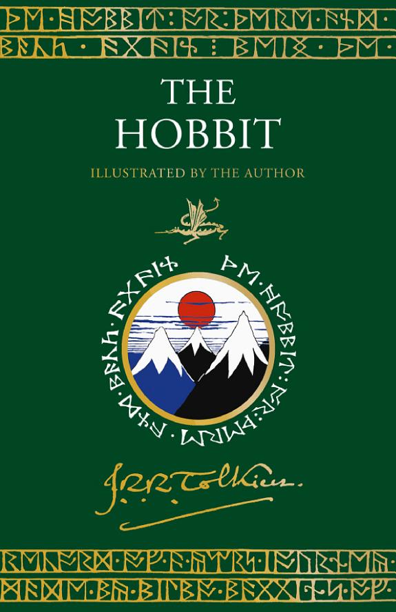The Hobbit: Illustrated by the Author book cover