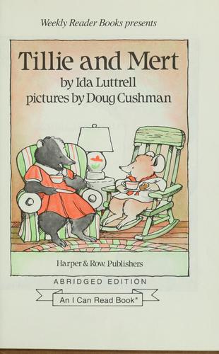 Tillie and Mert book cover