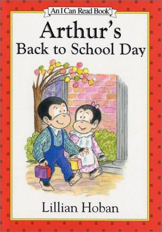 Arthur's back to school day book cover