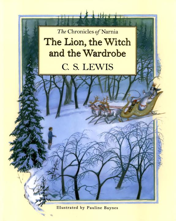 The Lion, the Witch and the Wardrobe Color Gift Edition book cover