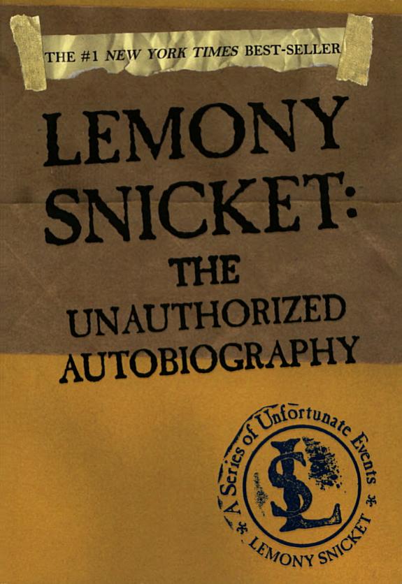 A Series of Unfortunate Events: Lemony Snicket book cover