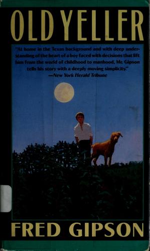 Old Yeller book cover