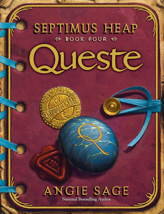 Septimus Heap, Book Four: Queste book cover