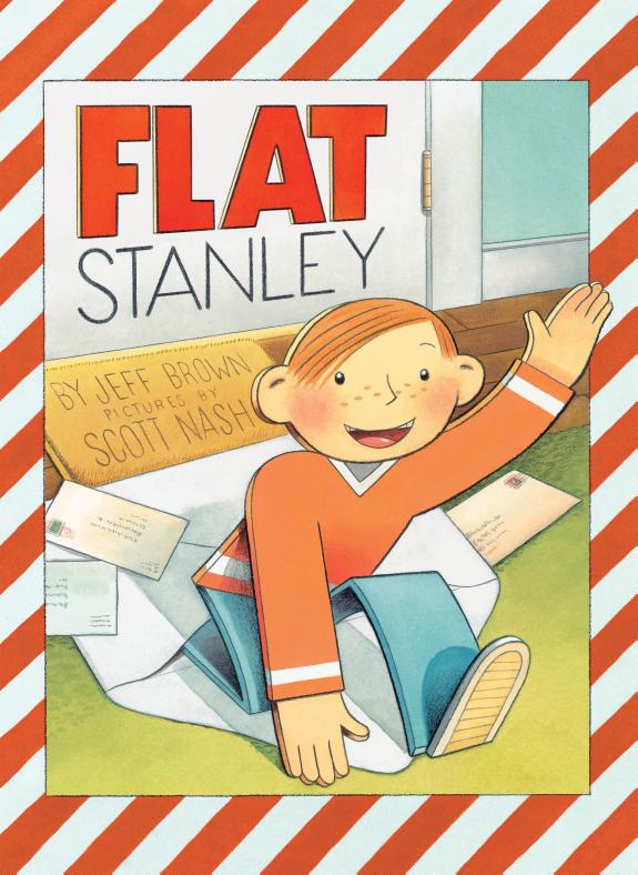 Flat Stanley (picture book edition) book cover