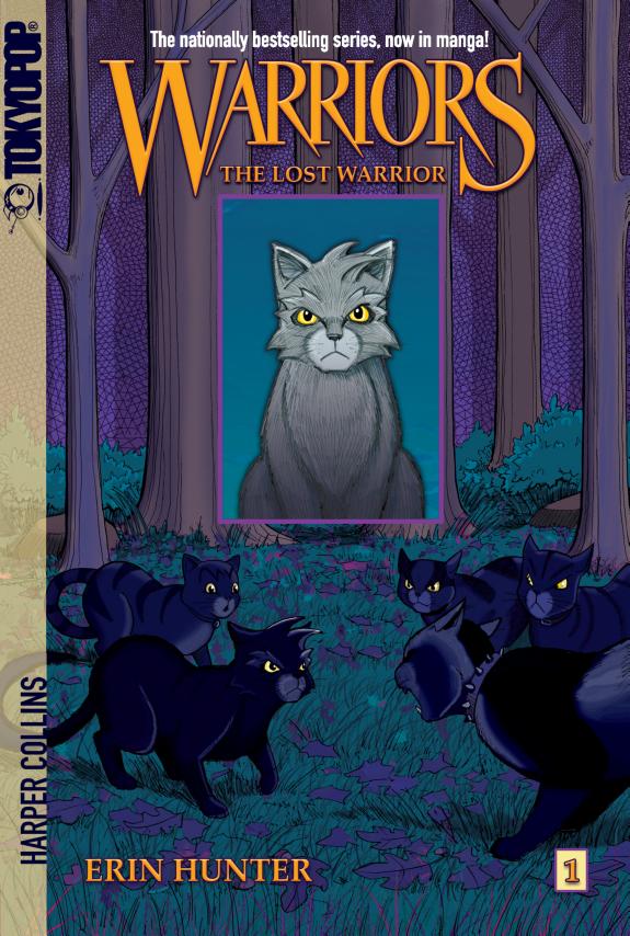 Warriors: The Lost Warrior book cover