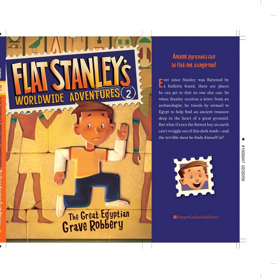 Flat Stanley's Worldwide Adventures #2: The Great Egyptian Grave Robbery book cover