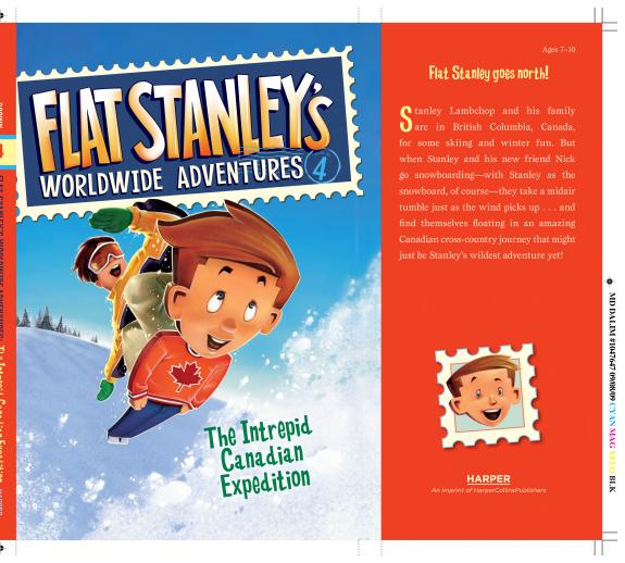 Flat Stanley's Worldwide Adventures #4: The Intrepid Canadian Expedition book cover