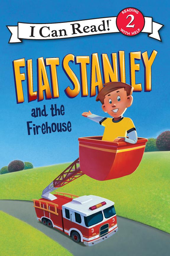 Flat Stanley and the Firehouse book cover