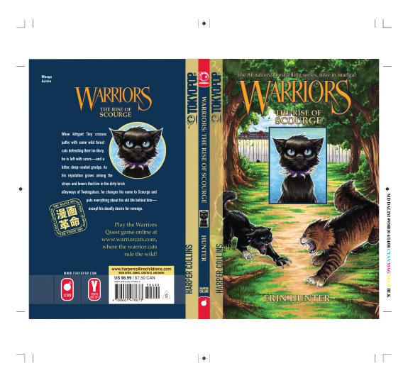 Warriors: The Rise of Scourge book cover