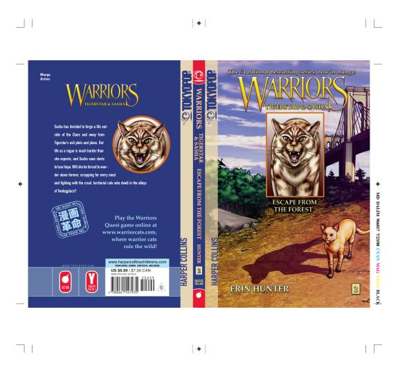 Warriors: Tigerstar and Sasha #2: Escape from the Forest book cover