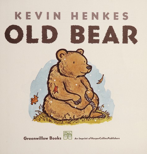 Old Bear book cover