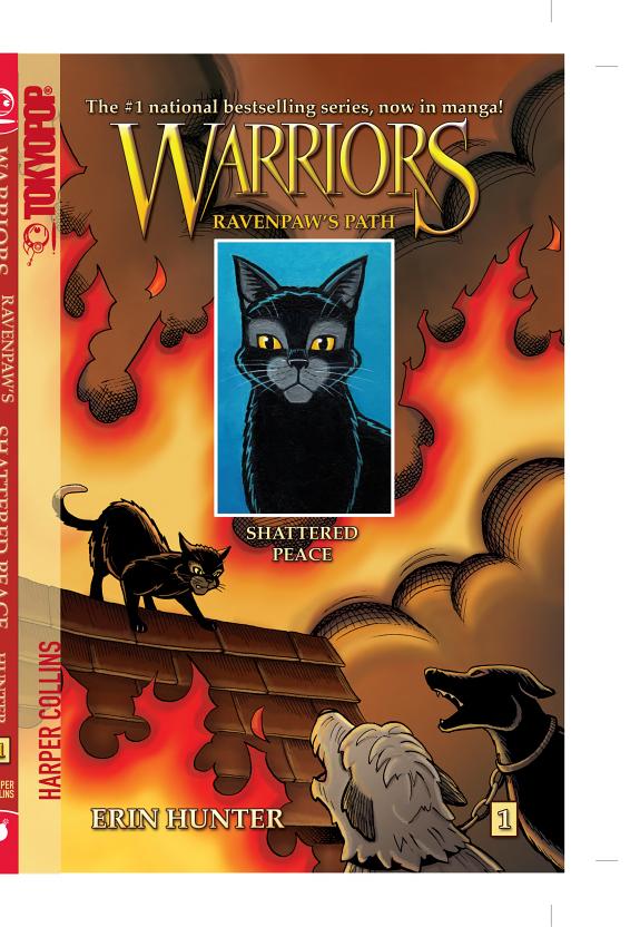 Warriors: Ravenpaw's Path #1: Shattered Peace book cover