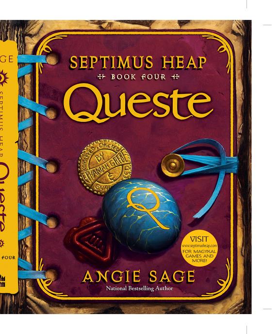 Septimus Heap, Book Four: Queste book cover