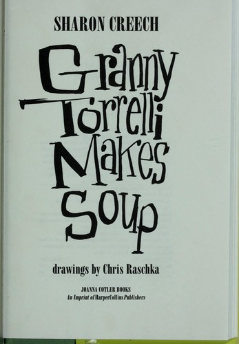 Granny Torrelli Makes Soup book cover