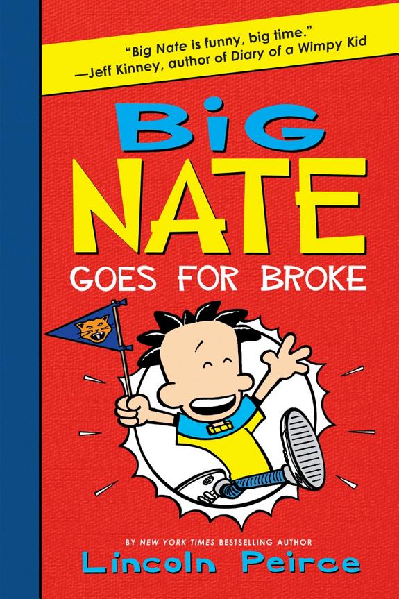 Big Nate Goes for Broke book cover