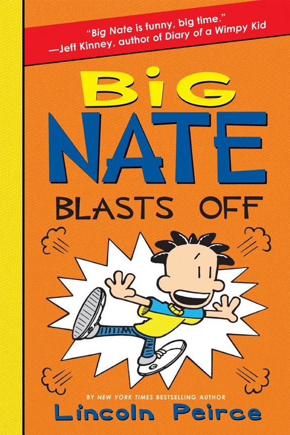 Big Nate Blasts Off book cover