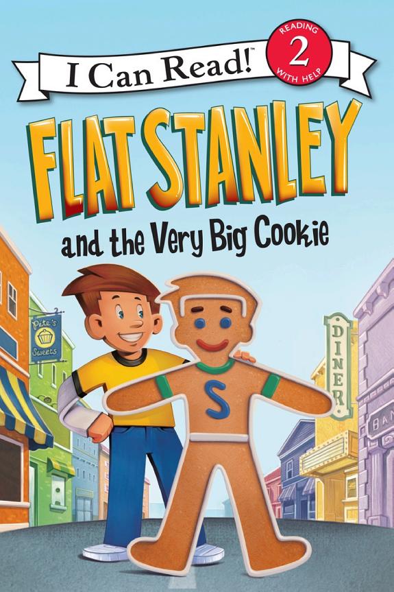 Flat Stanley and the Very Big Cookie book cover