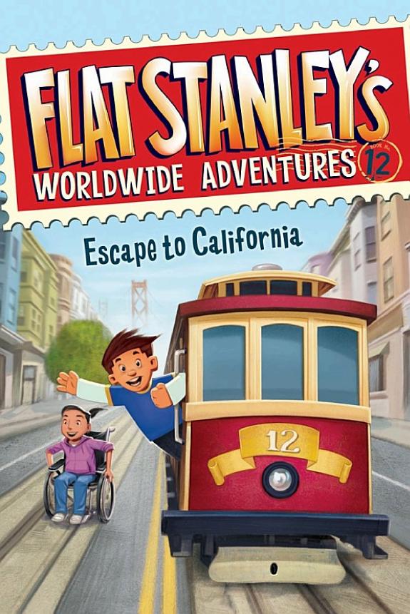Flat Stanley's Worldwide Adventures #12: Escape to California book cover