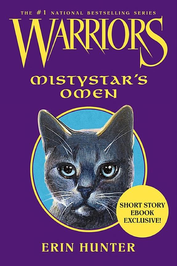 Warriors: Mistystar's Omen book cover
