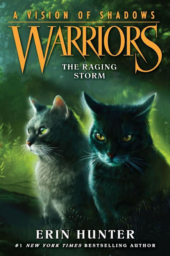 Warriors: A Vision of Shadows #6: The Raging Storm book cover