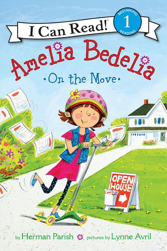 Amelia Bedelia on the Move book cover