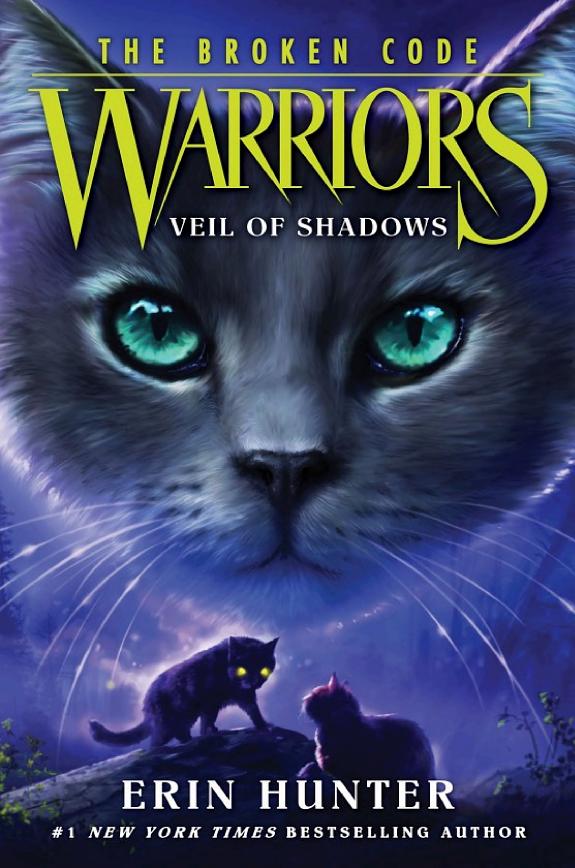 Warriors: The Broken Code #3: Veil of Shadows book cover