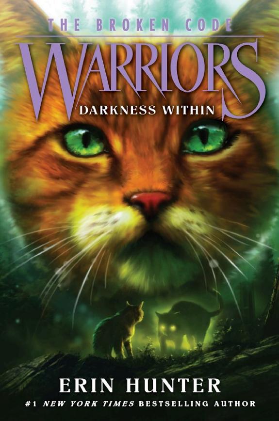Warriors: The Broken Code #4: Darkness Within book cover