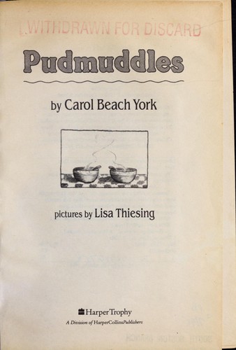 Pudmuddles book cover