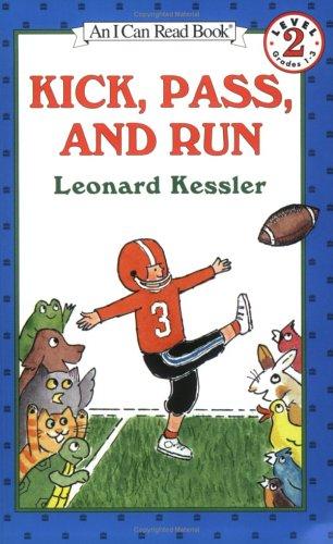 Kick, Pass, and Run book cover