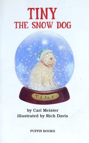 Tiny the snow dog book cover