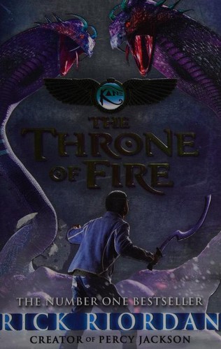 The Throne of Fire book cover