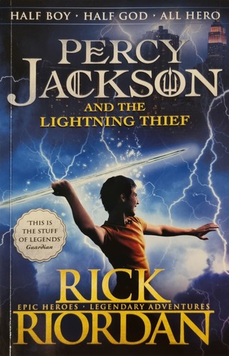 Lightning Thief book cover