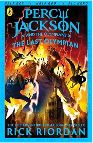 Percy Jackson and the Last Olympian book cover