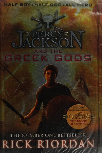 Percy Jackson and the Greek Gods book cover