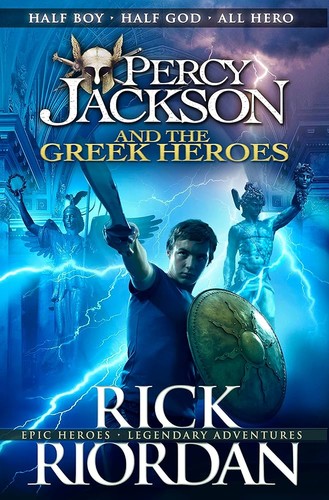 Percy Jackson and the Greek Heroes book cover