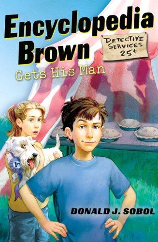 Encyclopedia Brown Gets His Man book cover