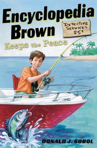 Encyclopedia Brown Keeps the Peace book cover