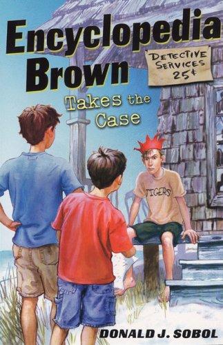 Encyclopedia Brown Takes the Case book cover