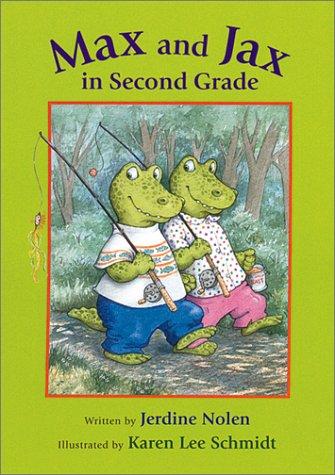 Max and Jax in second grade book cover