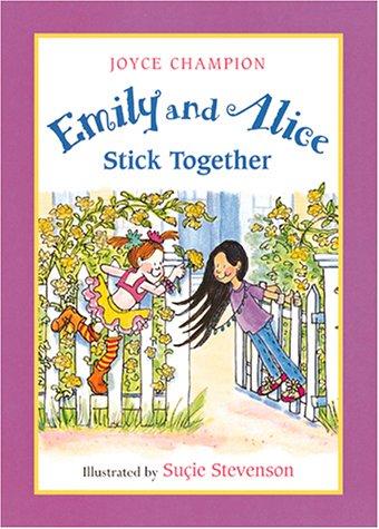 Emily and Alice stick together book cover