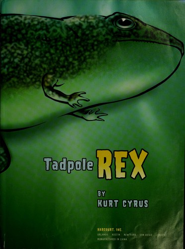 Tadpole Rex book cover