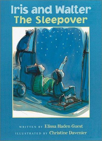 Iris and Walter, the sleepover book cover
