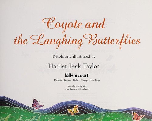 Coyote and the laughing butterflies book cover