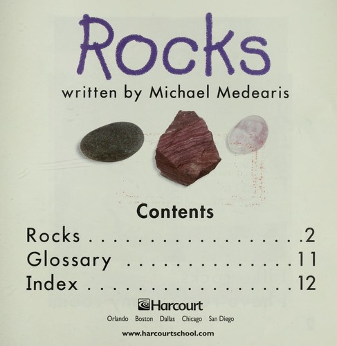 Rocks book cover
