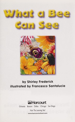 What a Bee Can See book cover