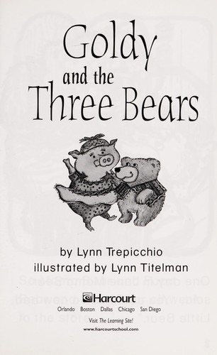 Goldy and the Three Bears book cover