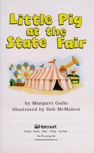Little pig at the state fair book cover