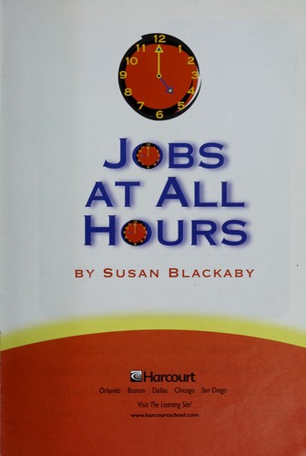 Jobs at all hours book cover